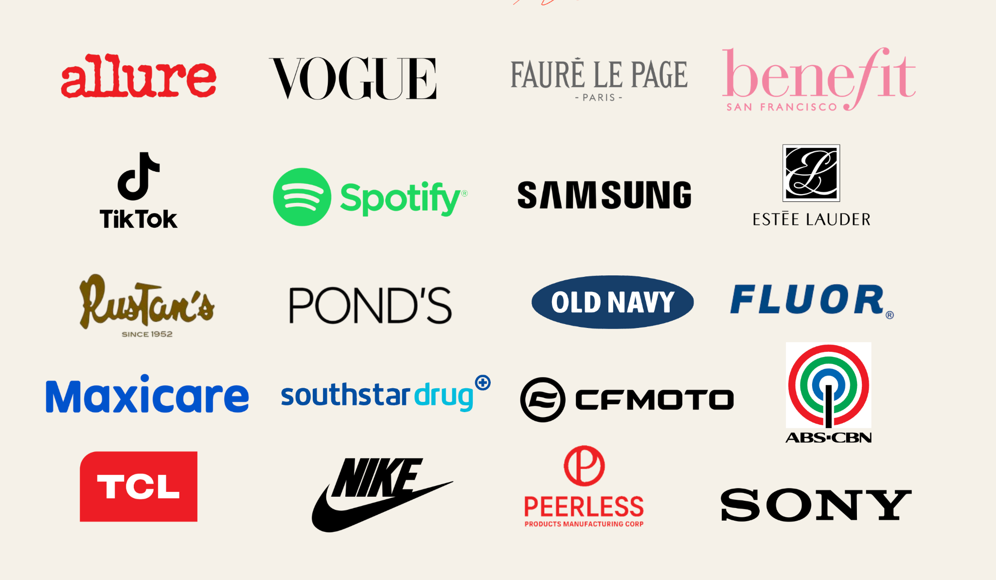 Brands that have worked with The Flashbox